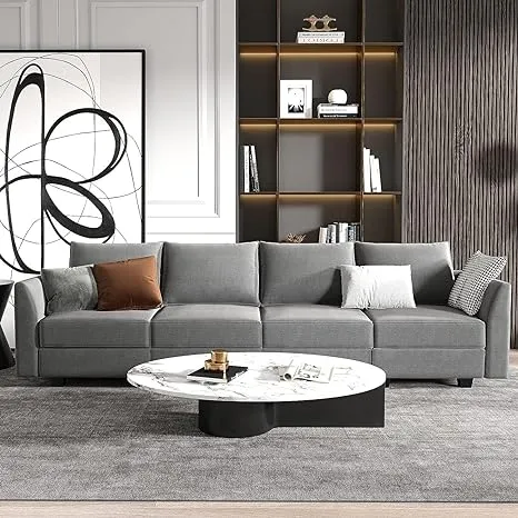 Ethan Living Room Fabric Sofa