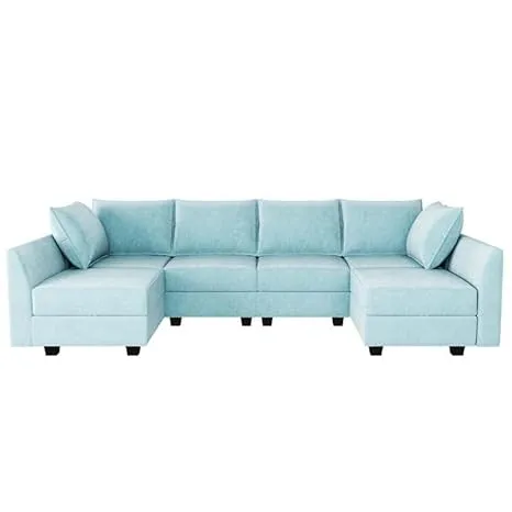 Ethan Living Room Fabric Sofa