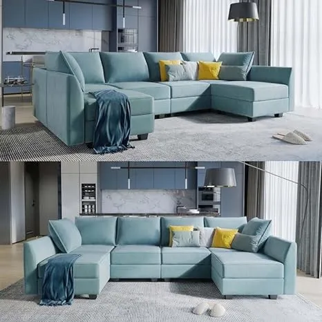 Ethan Living Room Fabric Sofa