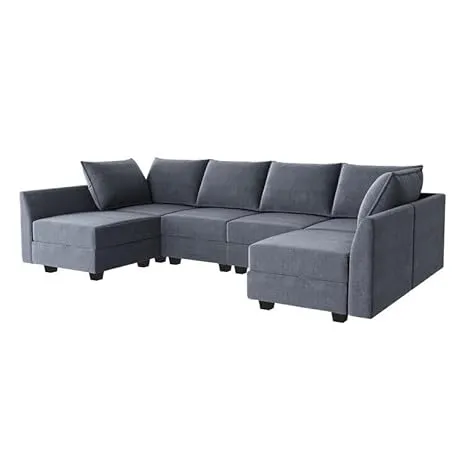 Ethan Living Room Fabric Sofa