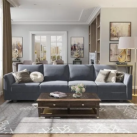 Ethan Living Room Fabric Sofa