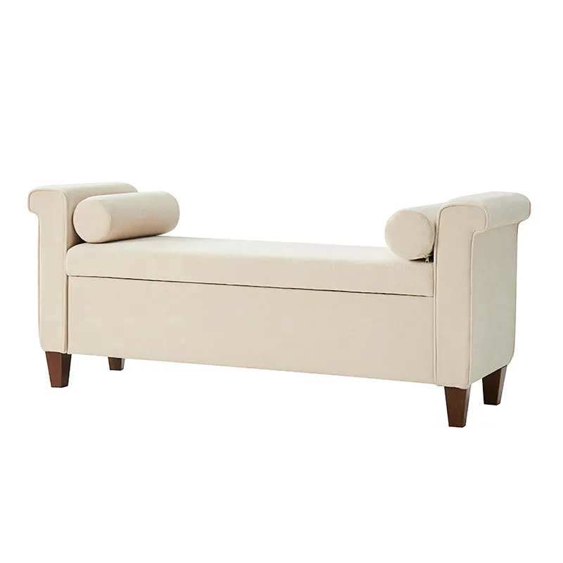 Gabino Traditional Style Versatile Storage Bench