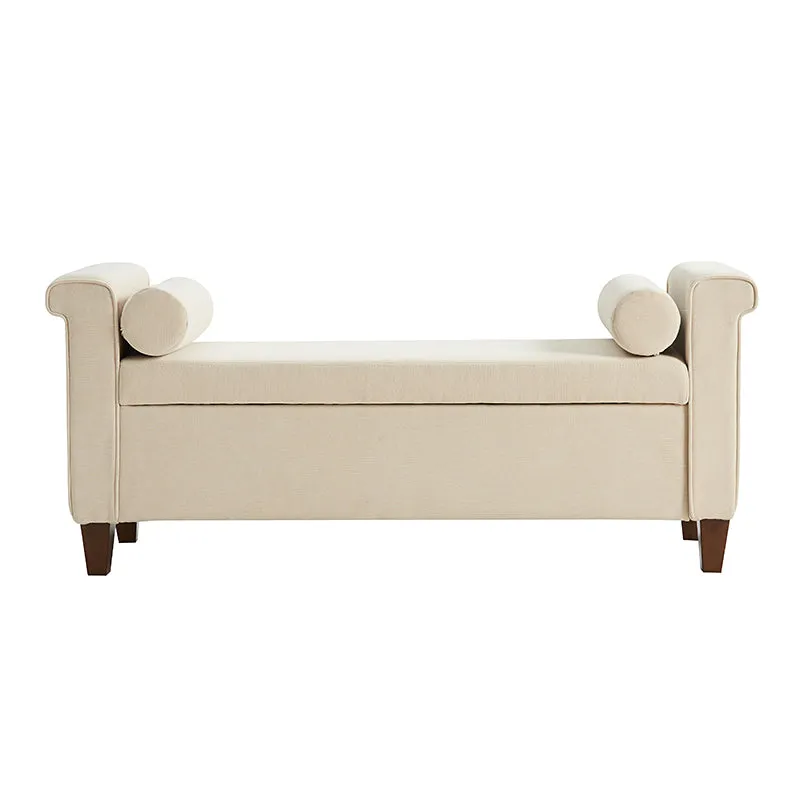 Gabino Traditional Style Versatile Storage Bench