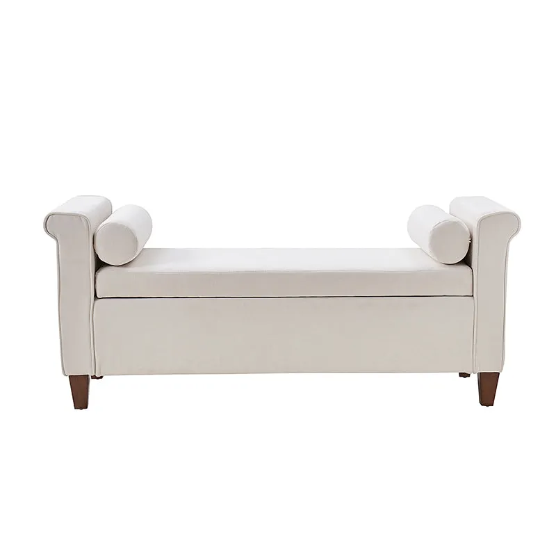 Gabino Traditional Style Versatile Storage Bench