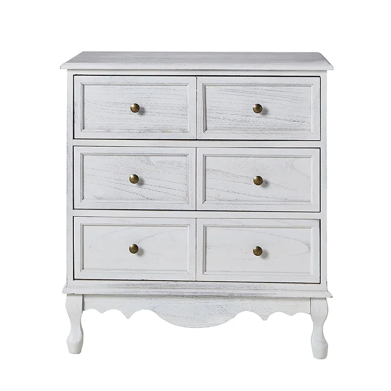 Galatea 30" Tall 3 - Drawer Nightstand Chest With Charging Station