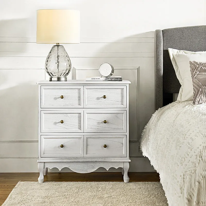 Galatea 30" Tall 3 - Drawer Nightstand Chest With Charging Station