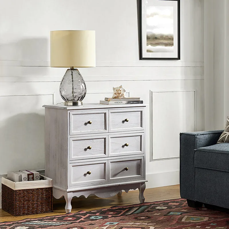 Galatea 30" Tall 3 - Drawer Nightstand Chest With Charging Station