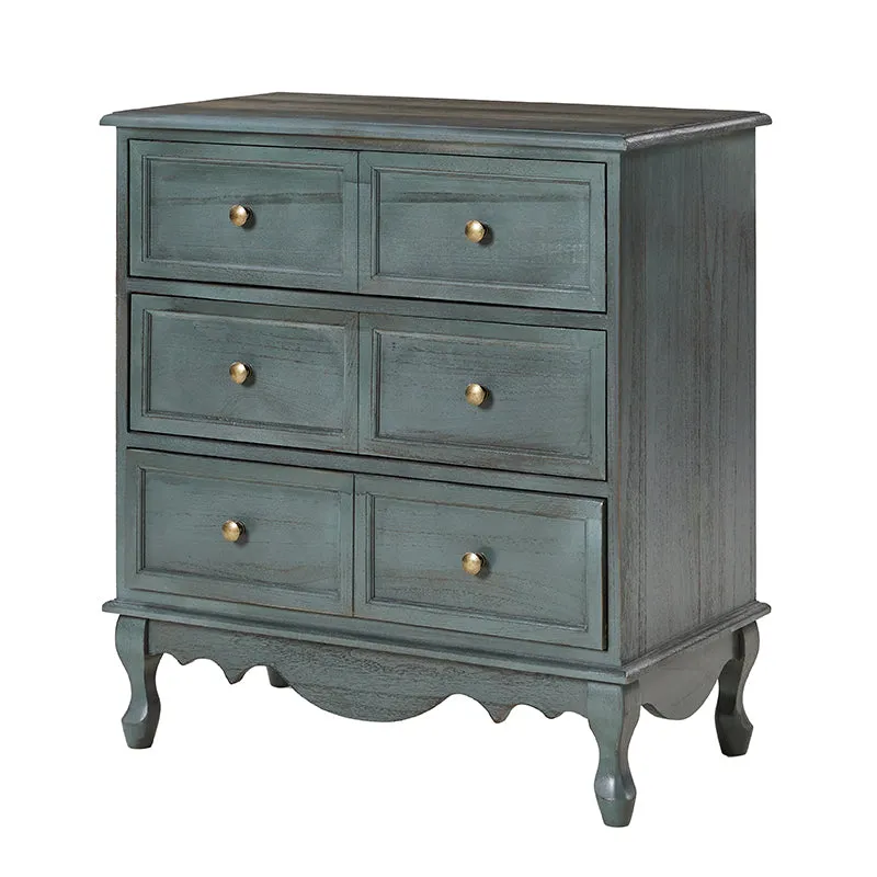 Galatea 30" Tall 3 - Drawer Nightstand Chest With Charging Station