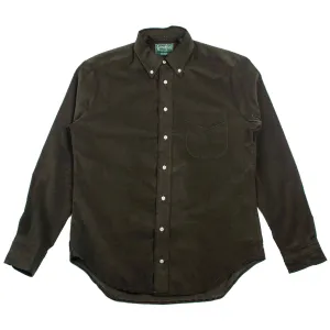 Gitman Vintage Bros. Olive Corduroy Shirt