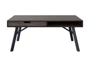 Grey Rustic Wood Coffee Table