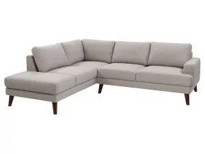 Grey Sectional Couch, Left Facing