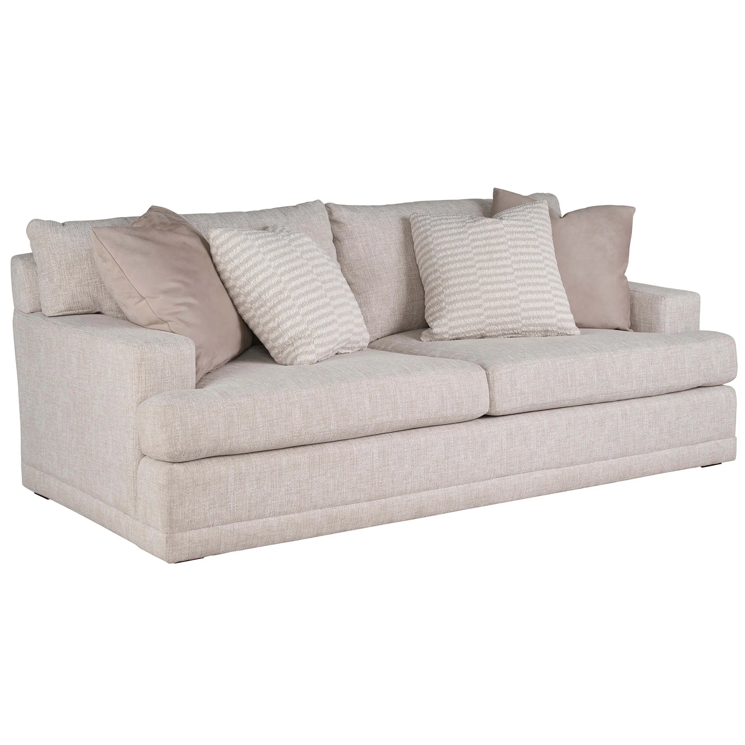 Hadlee Sofa, Tweed Sisal