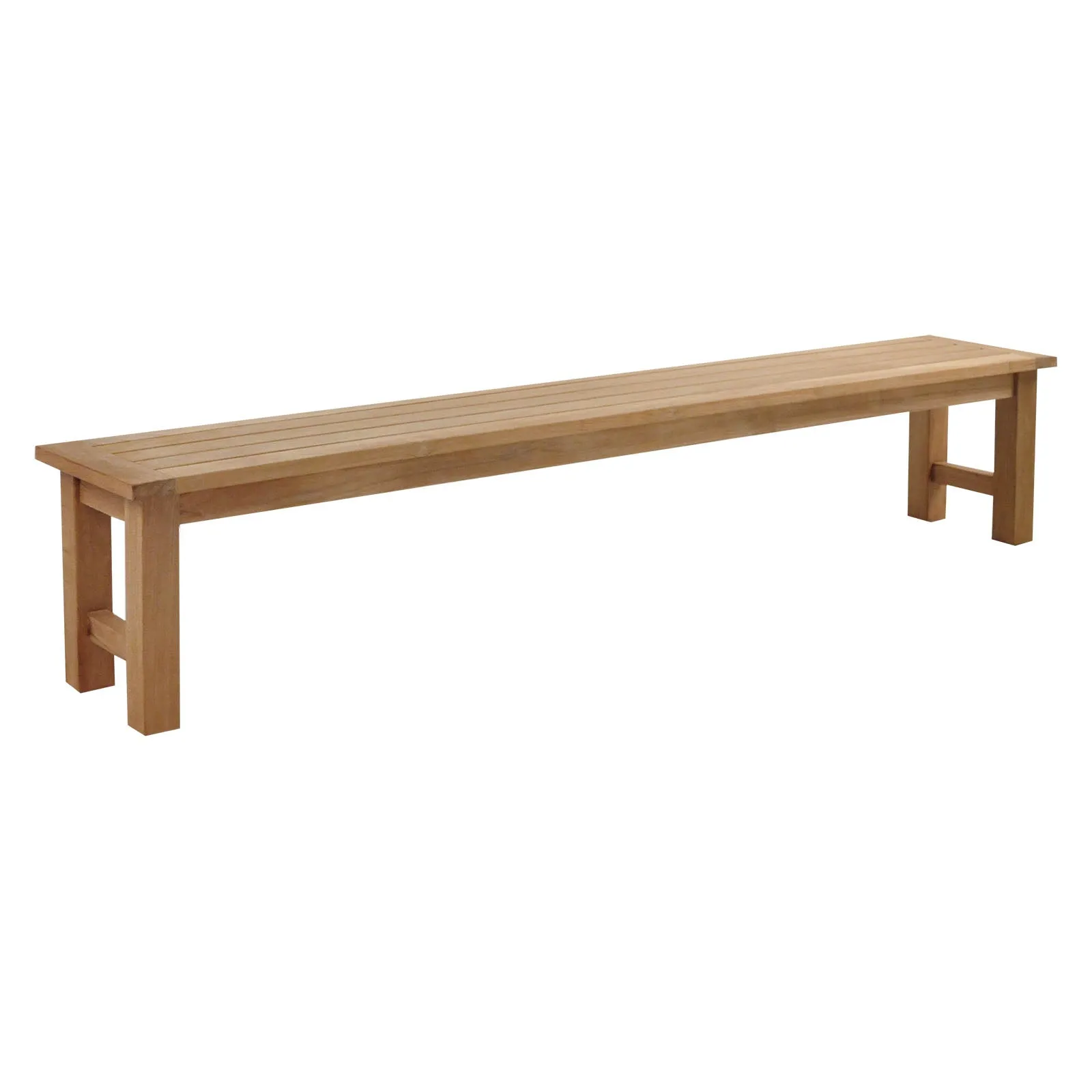 Hampton Outdoor Teak Backless Bench