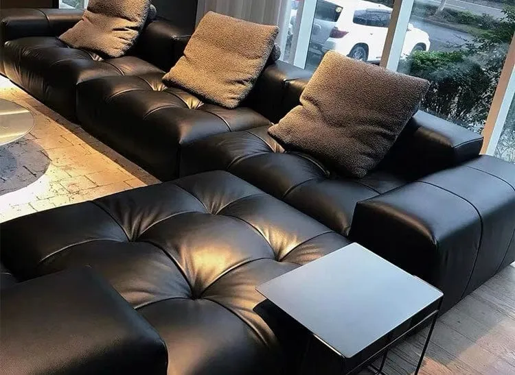 Hillford Scratch Resistant Leather Sofa