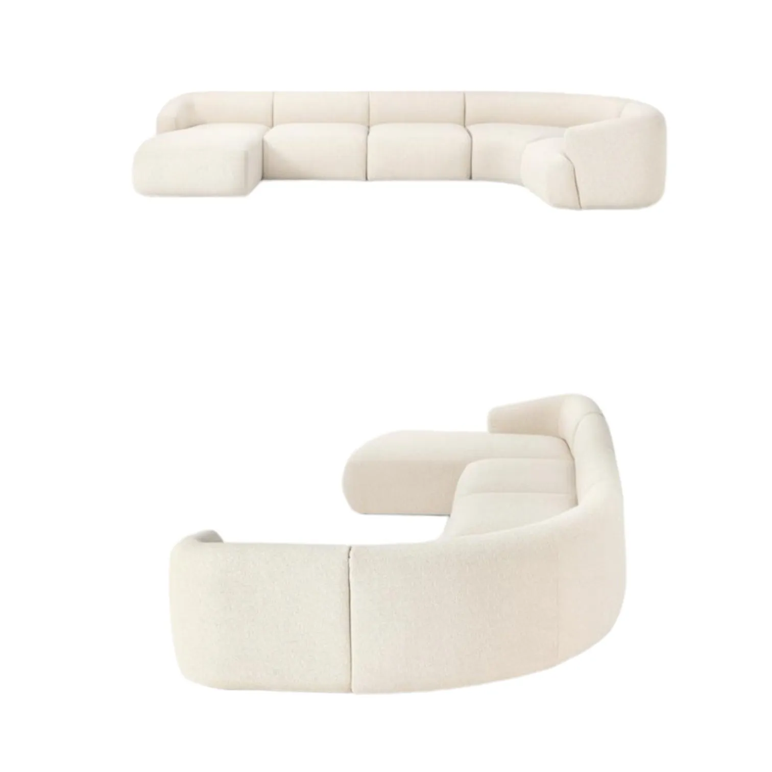 Jardin Sectional U-shape Sofa