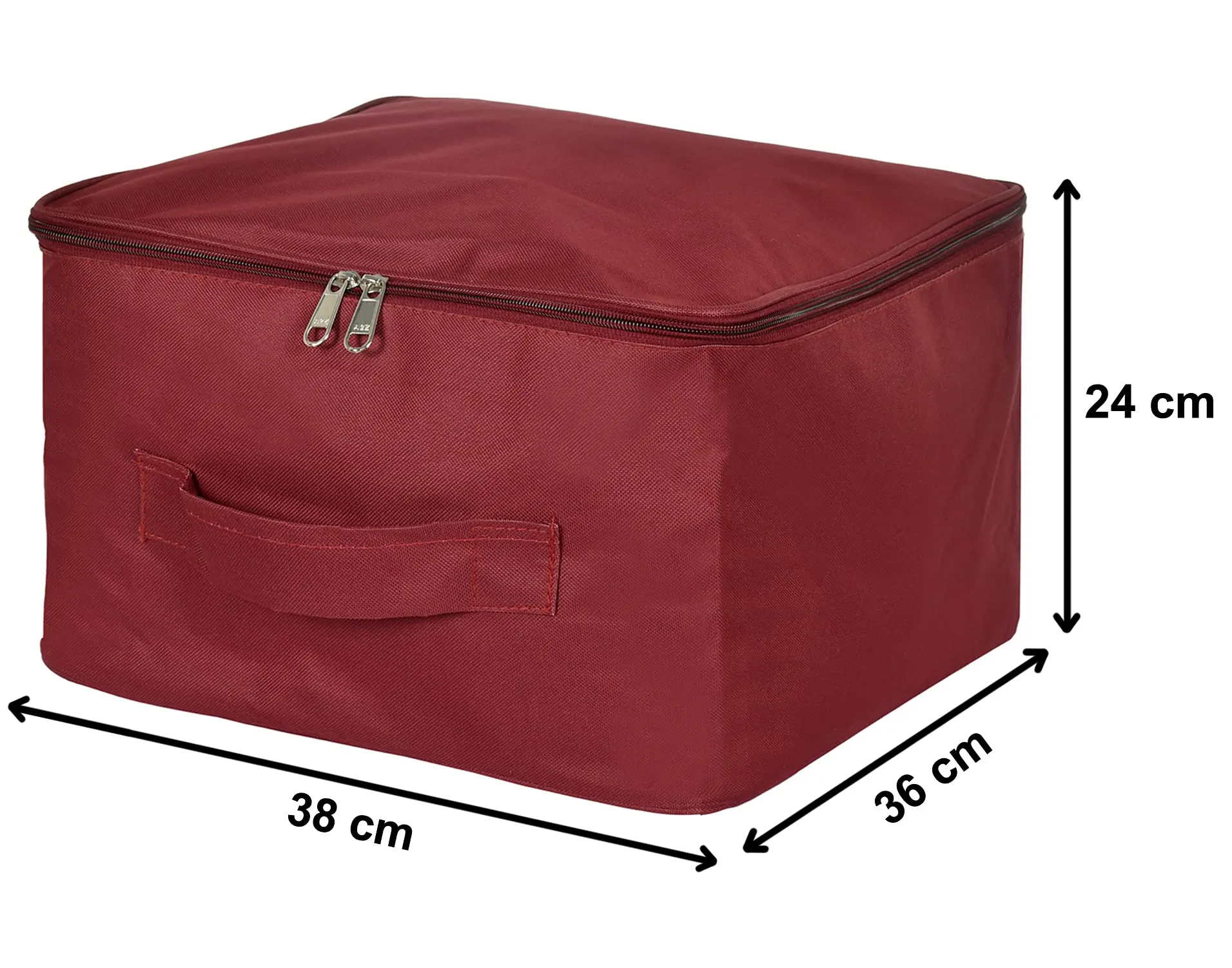 Kuber Industries Small Size Multi-Purpose Storage Bag (Maroon)-HS_38_KUBMART21321