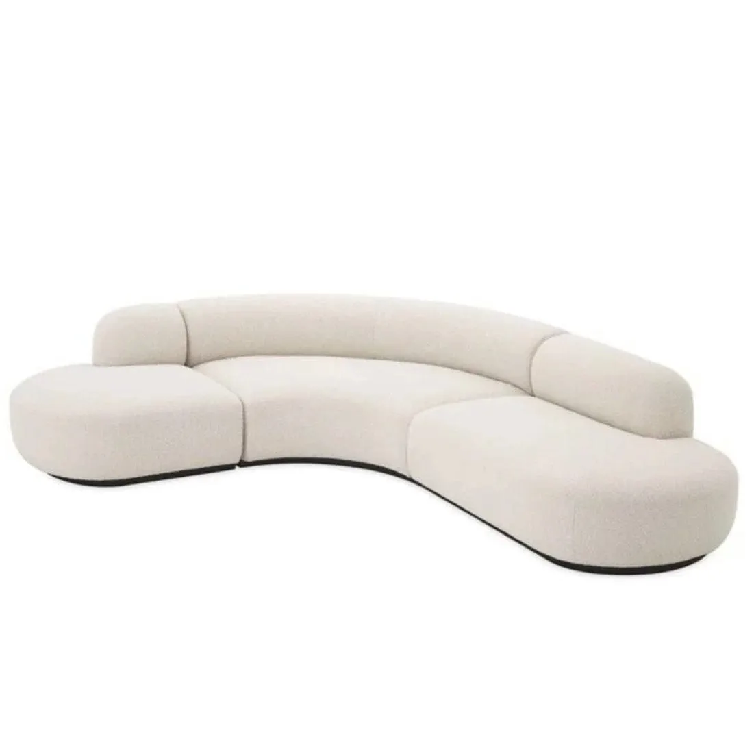 Lacos Performance Boucle Curve Sofa