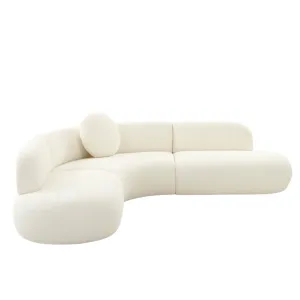 Lacos Performance Boucle Curve Sofa