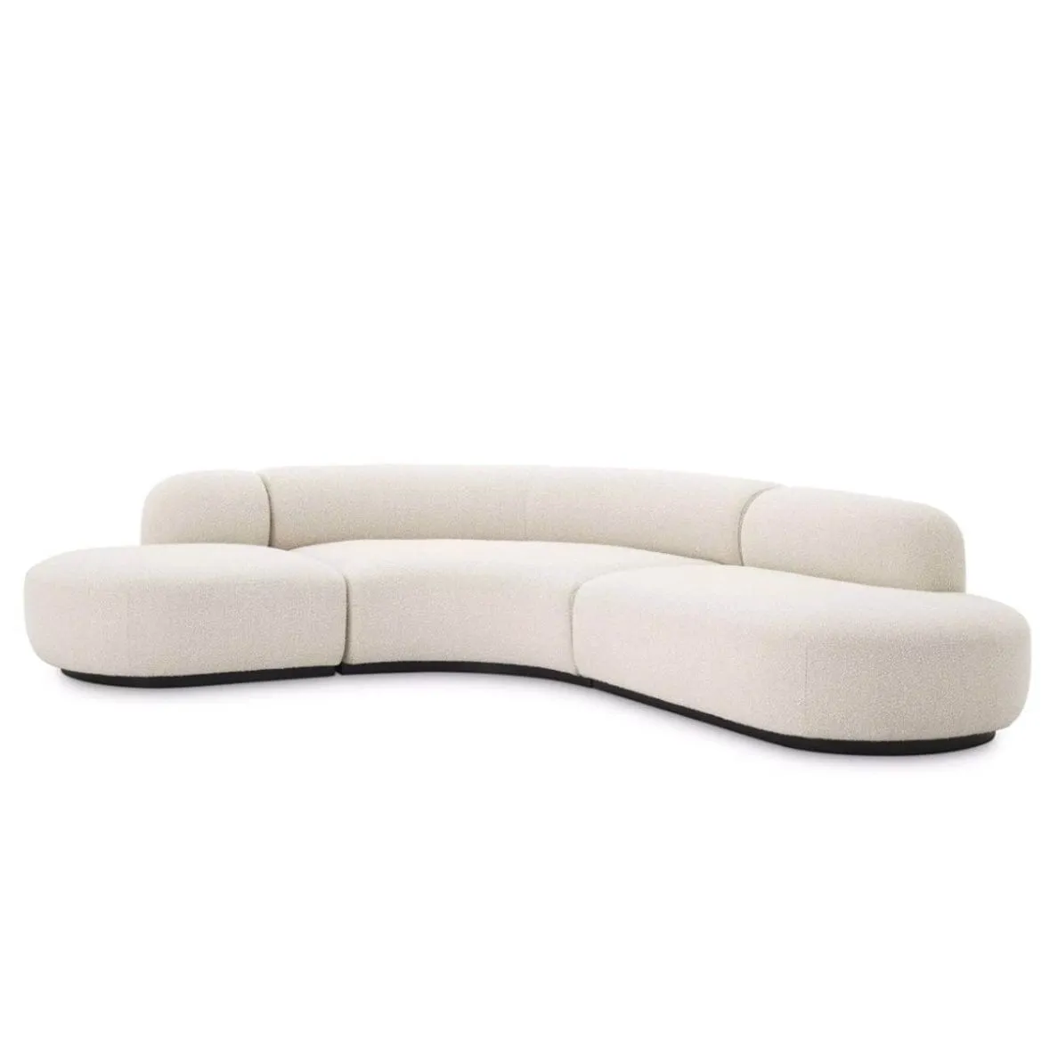 Lacos Performance Boucle Curve Sofa