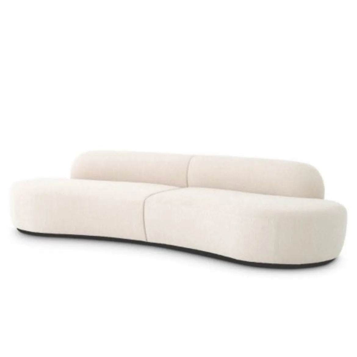 Lacos Performance Boucle Curve Sofa