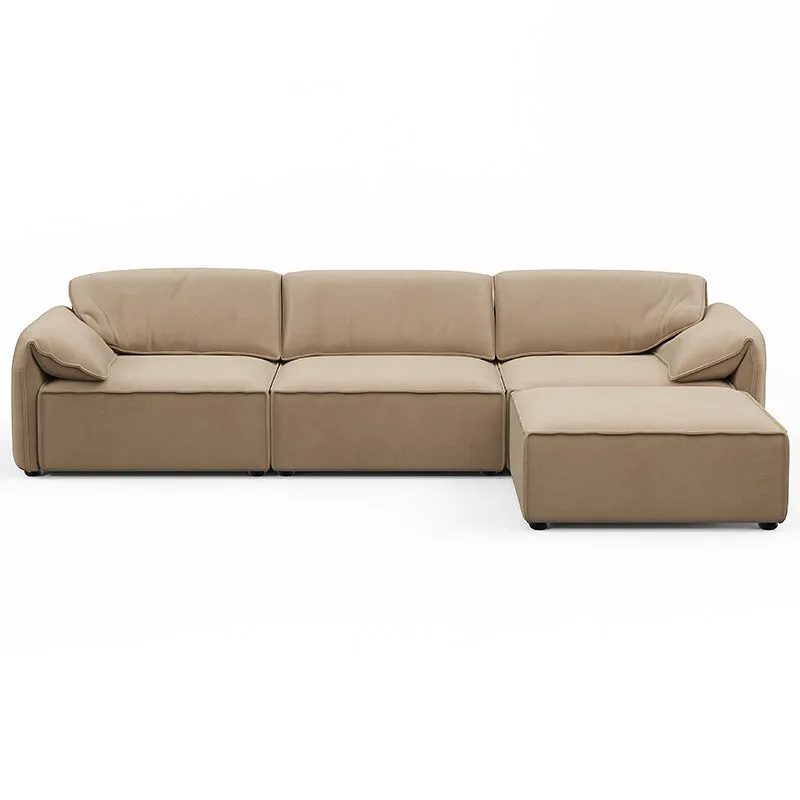 Layla 3 Seater Sofa with Ottoman