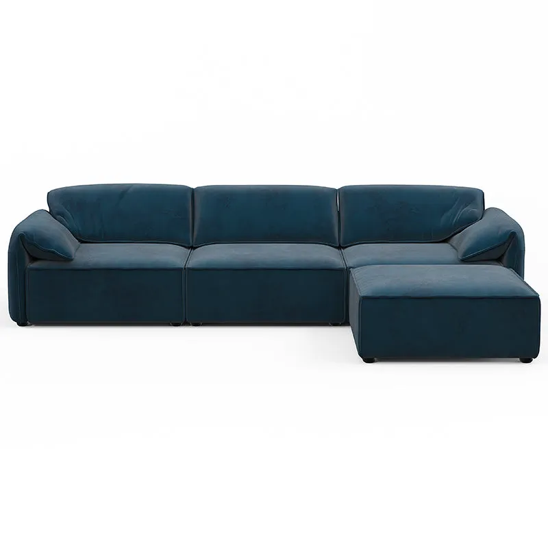 Layla 3 Seater Sofa with Ottoman