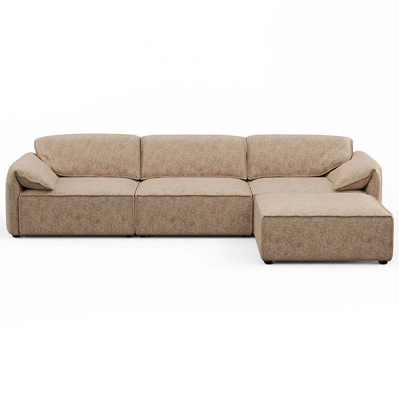 Layla 3 Seater Sofa with Ottoman