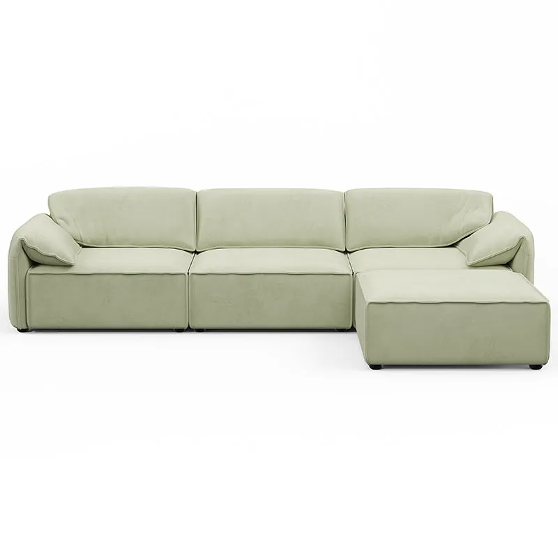 Layla 3 Seater Sofa with Ottoman