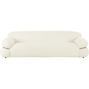 Leyla Boucle Sofa, Cream