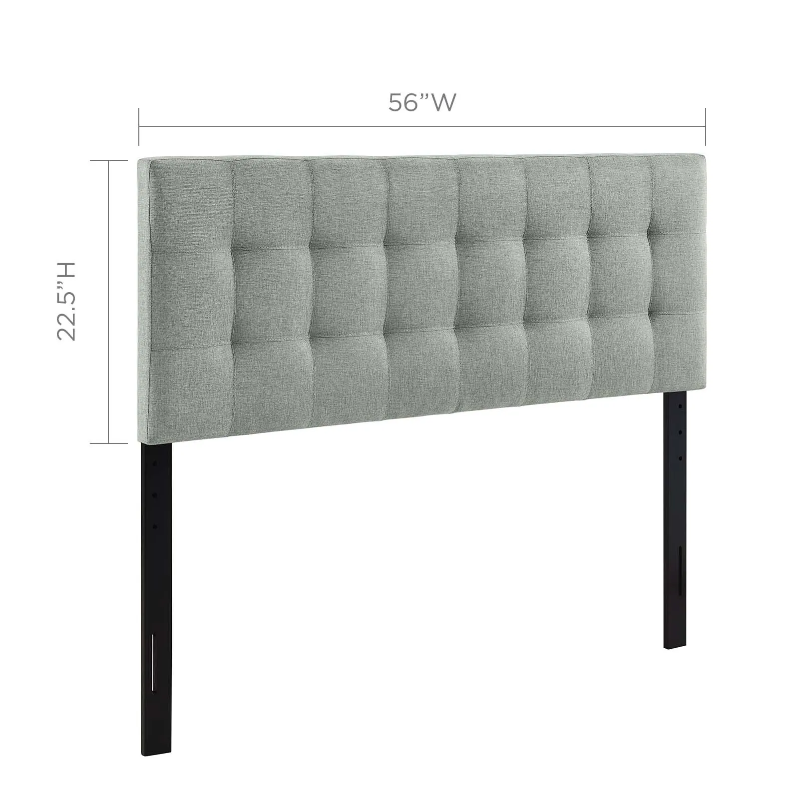 Lily Upholstered Fabric Headboard