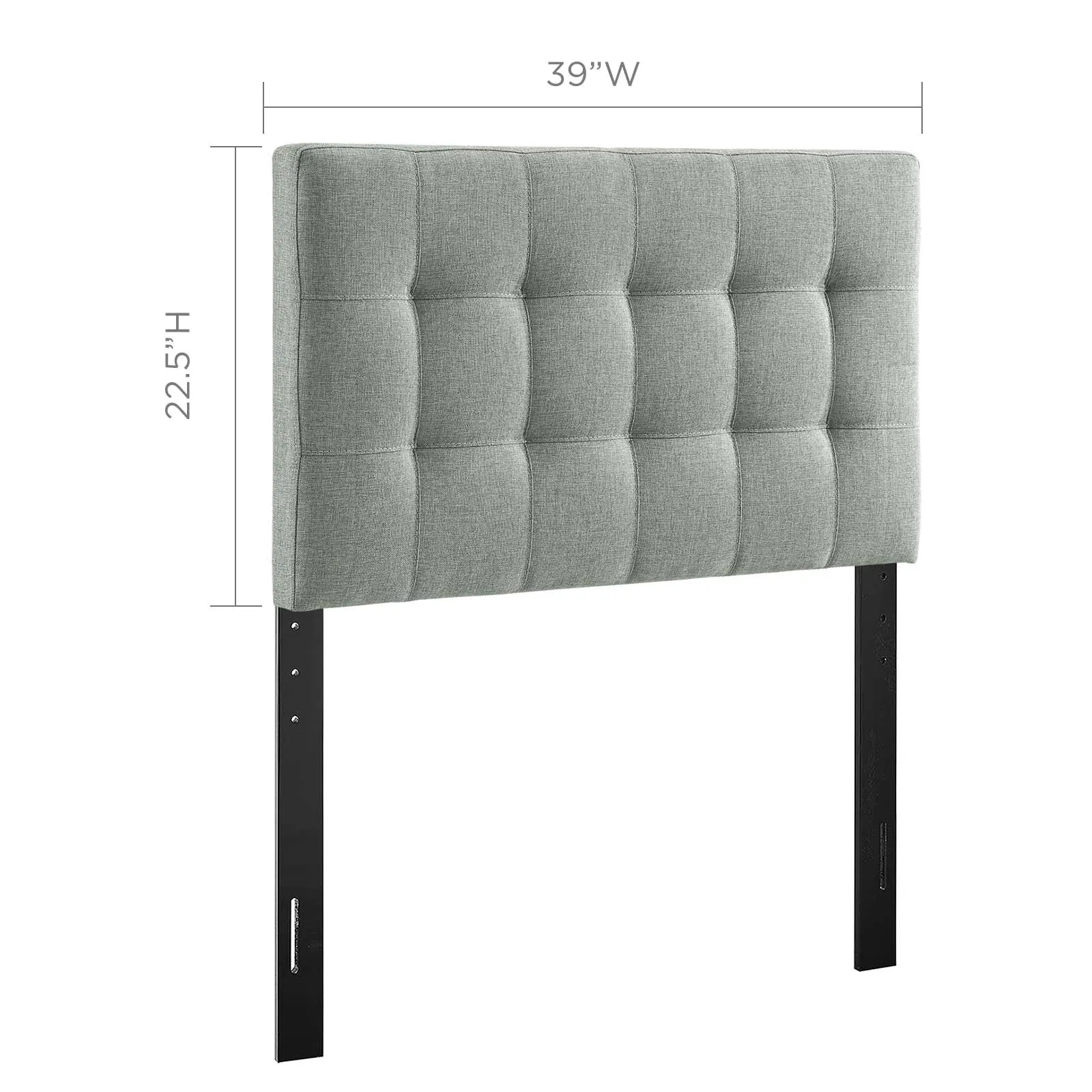 Lily Upholstered Fabric Headboard