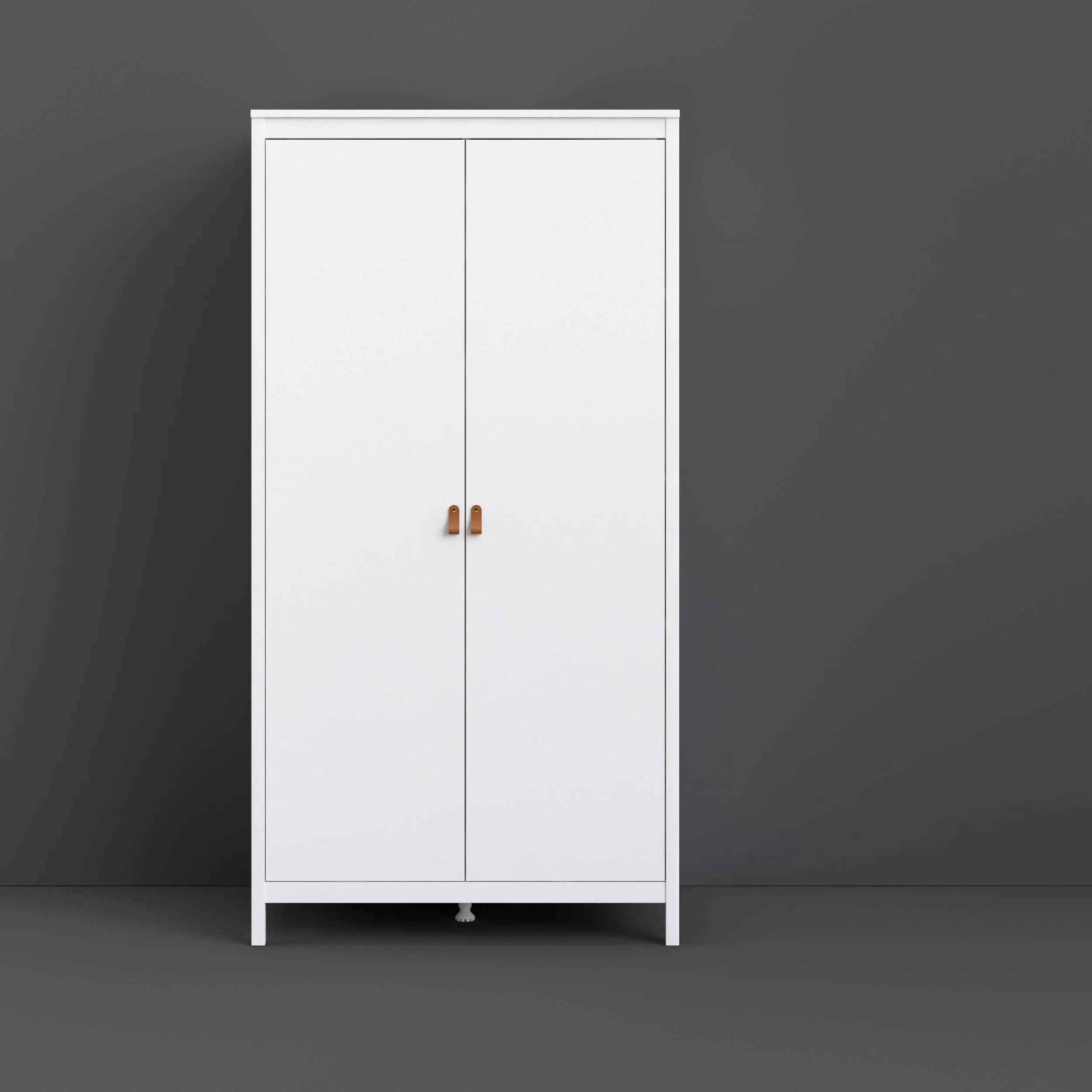 Madrid 2 Door Wardrobe - White