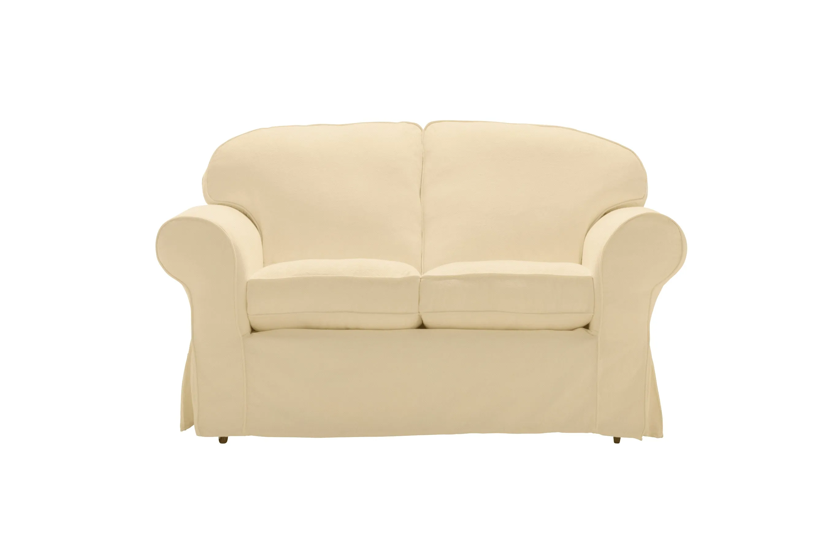 Madrid | 2 Seater Extra Loose Cover | Miami Ivory