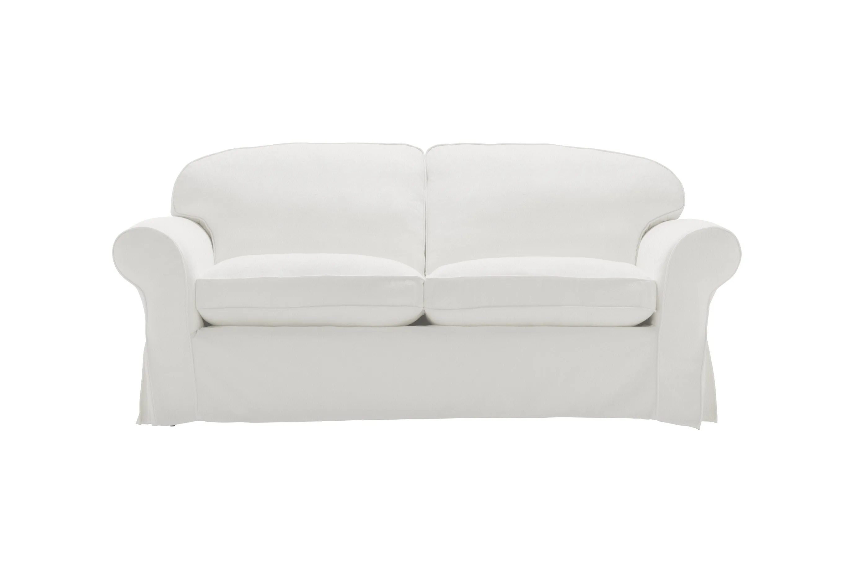 Madrid | 3 Seater Extra Loose Cover | Miami Snow White