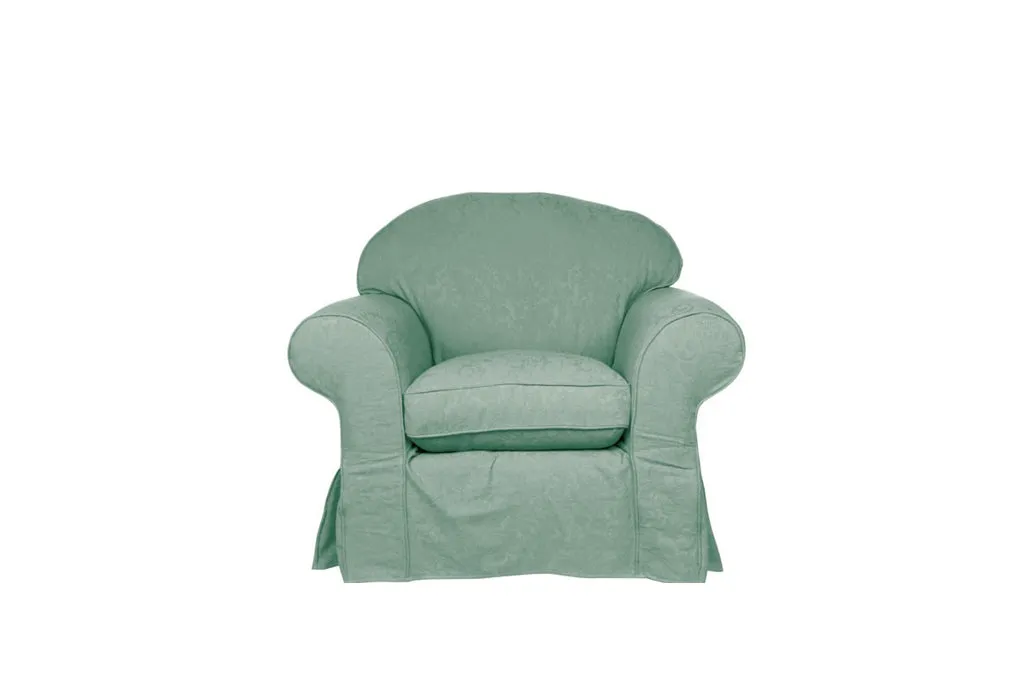 Madrid | Armchair Extra Loose Cover | Kingston Duck Egg