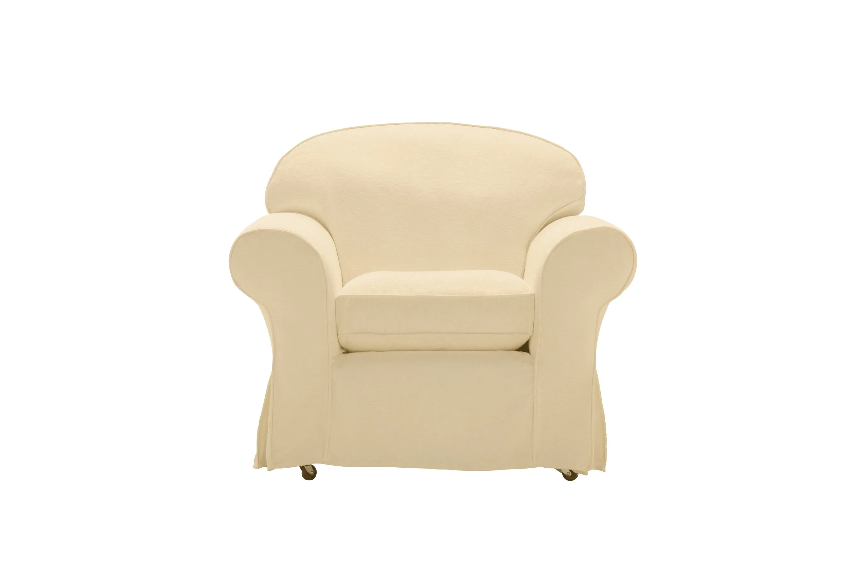 Madrid | Armchair Extra Loose Cover | Miami Ivory