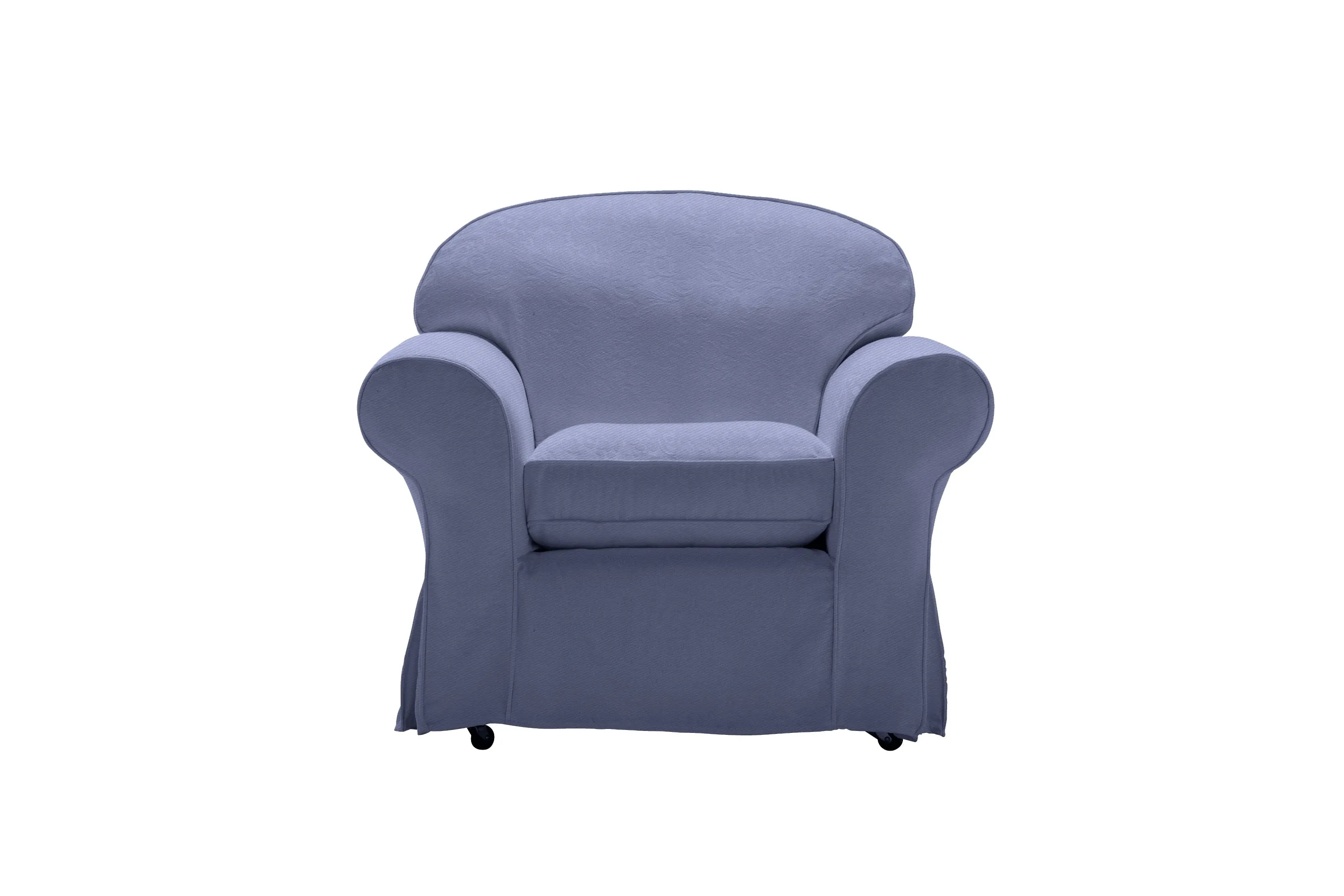 Madrid | Armchair Extra Loose Cover | Miami Sea Blue