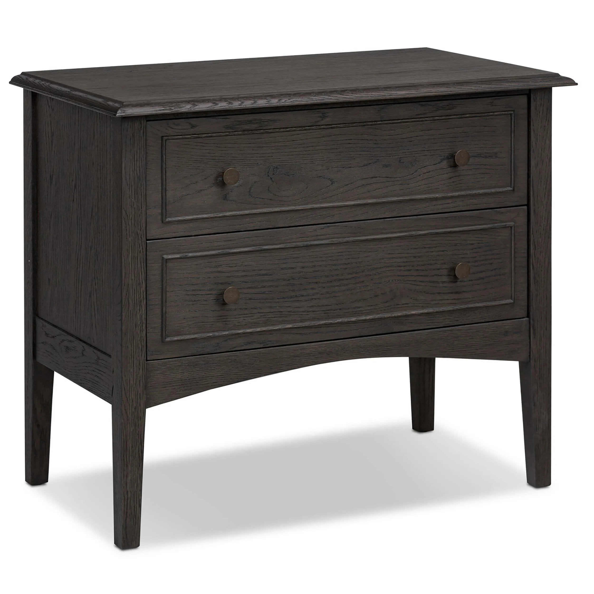 Maggie Nightstand, Smoked Black