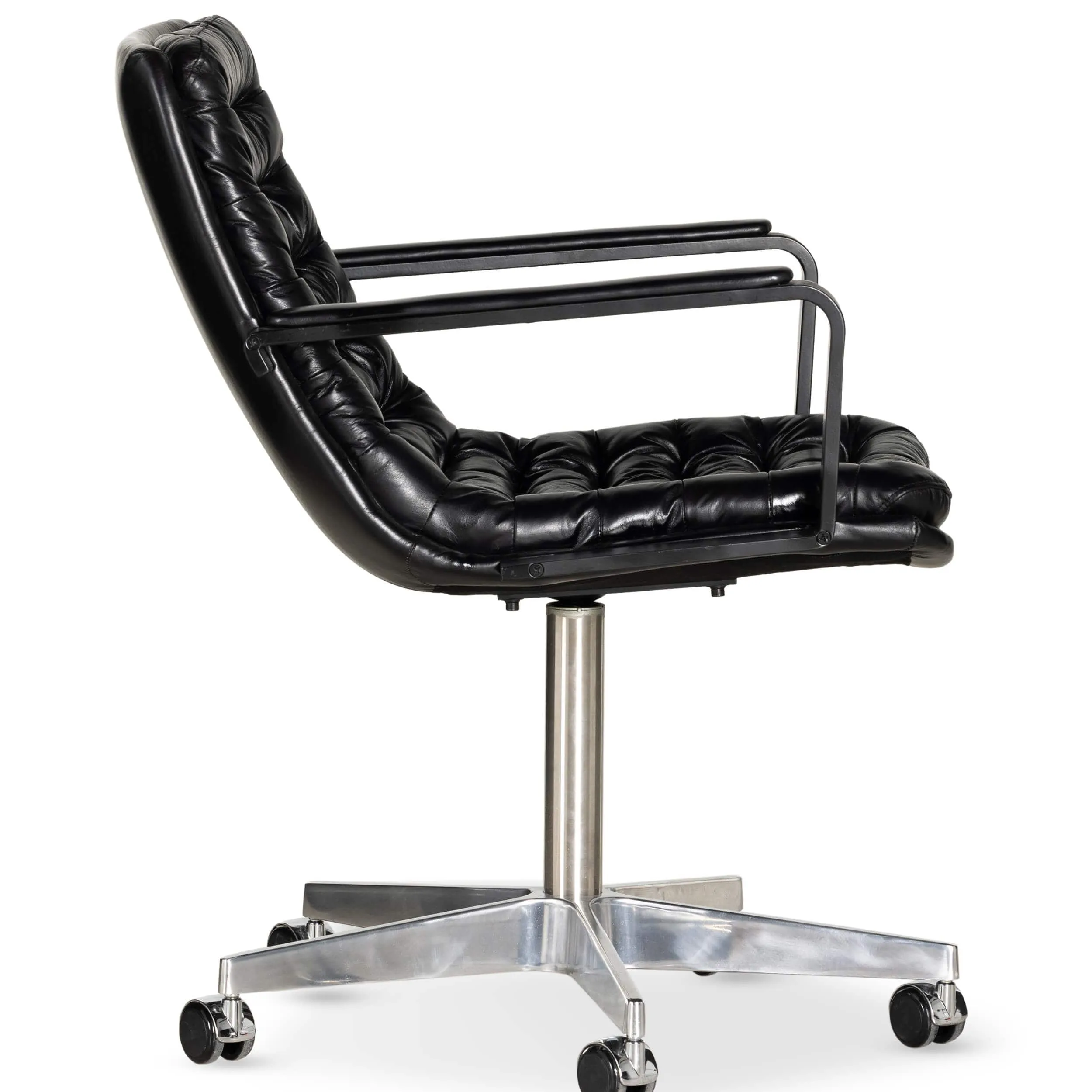 Malibu Arm Desk Chair, Rider Black