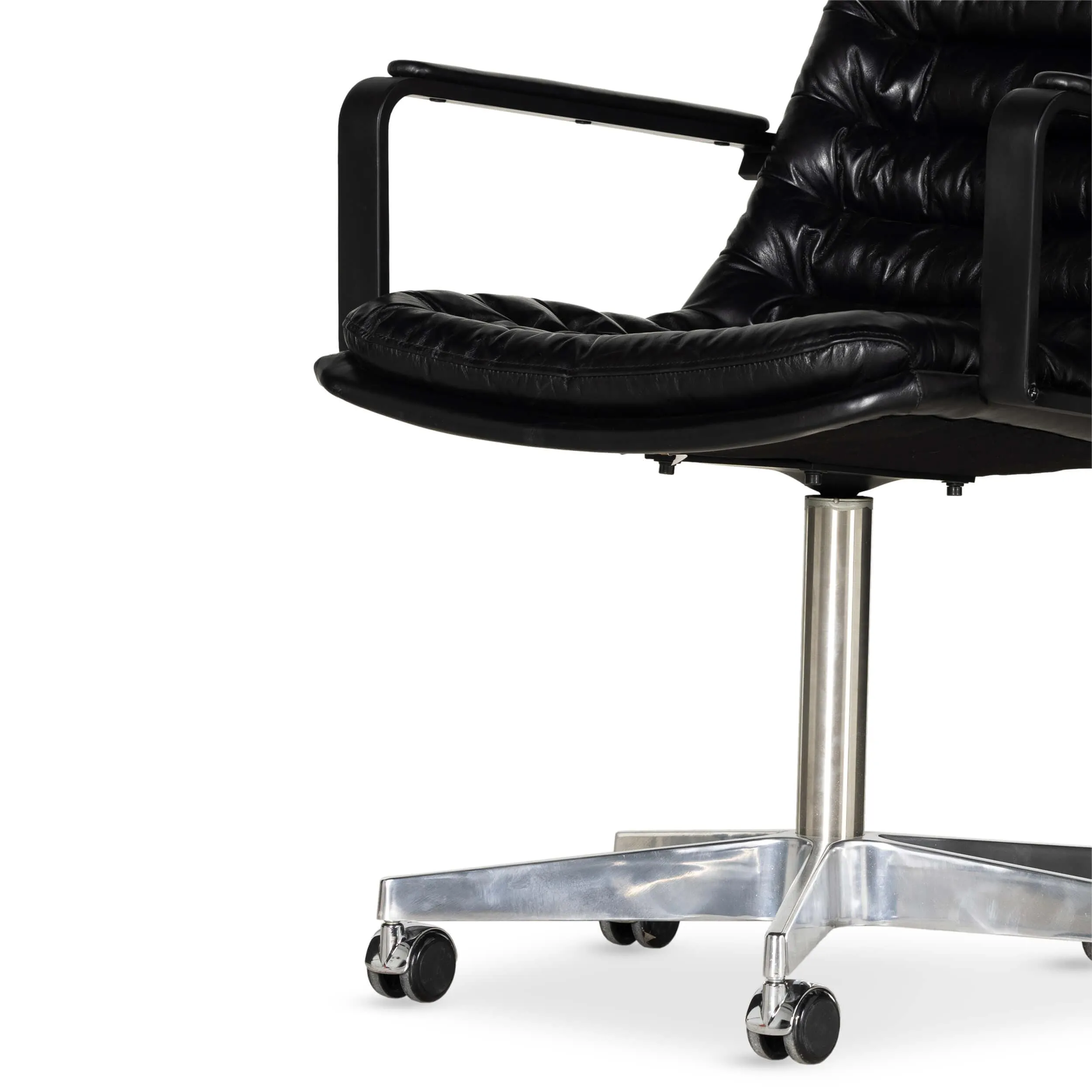 Malibu Arm Desk Chair, Rider Black