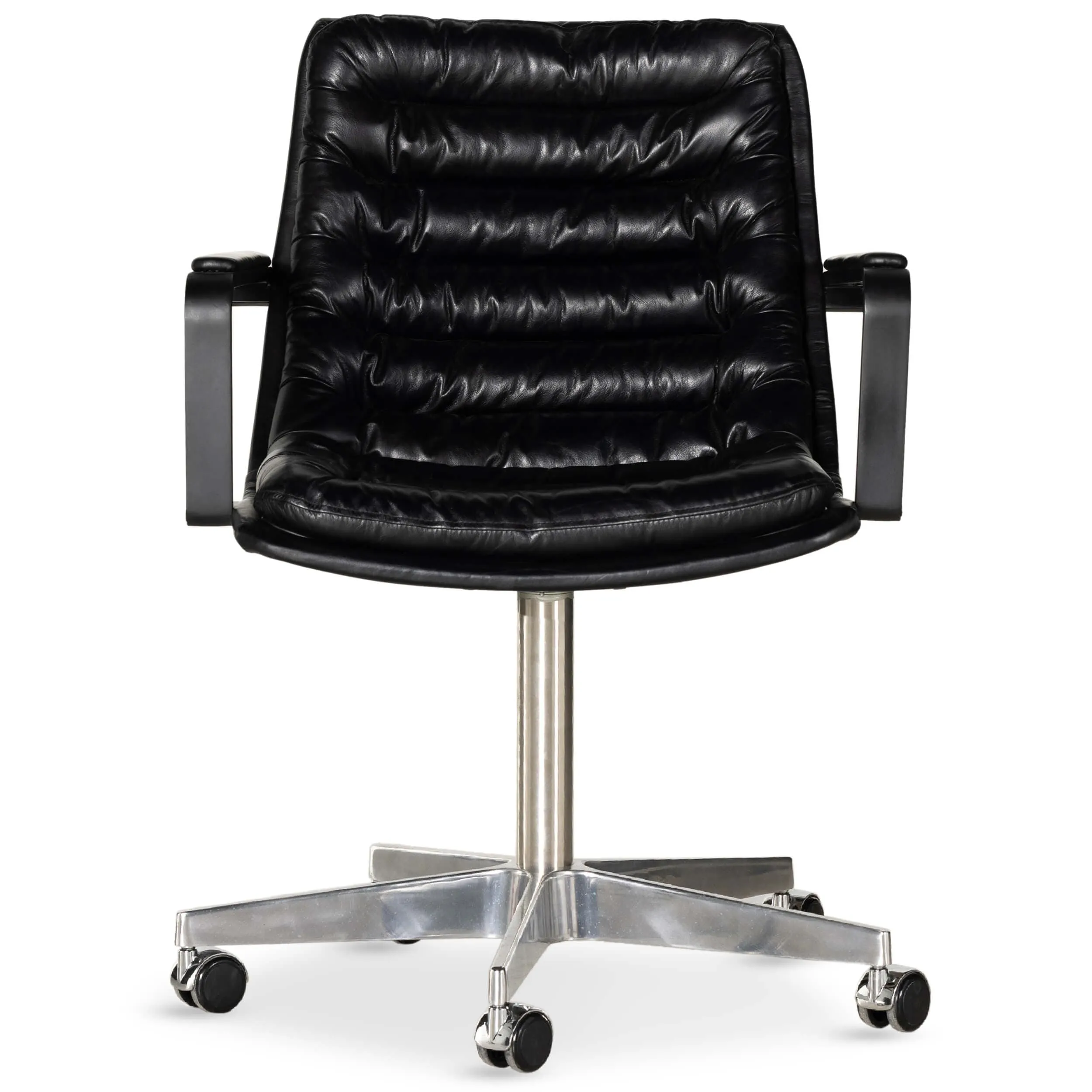 Malibu Arm Desk Chair, Rider Black