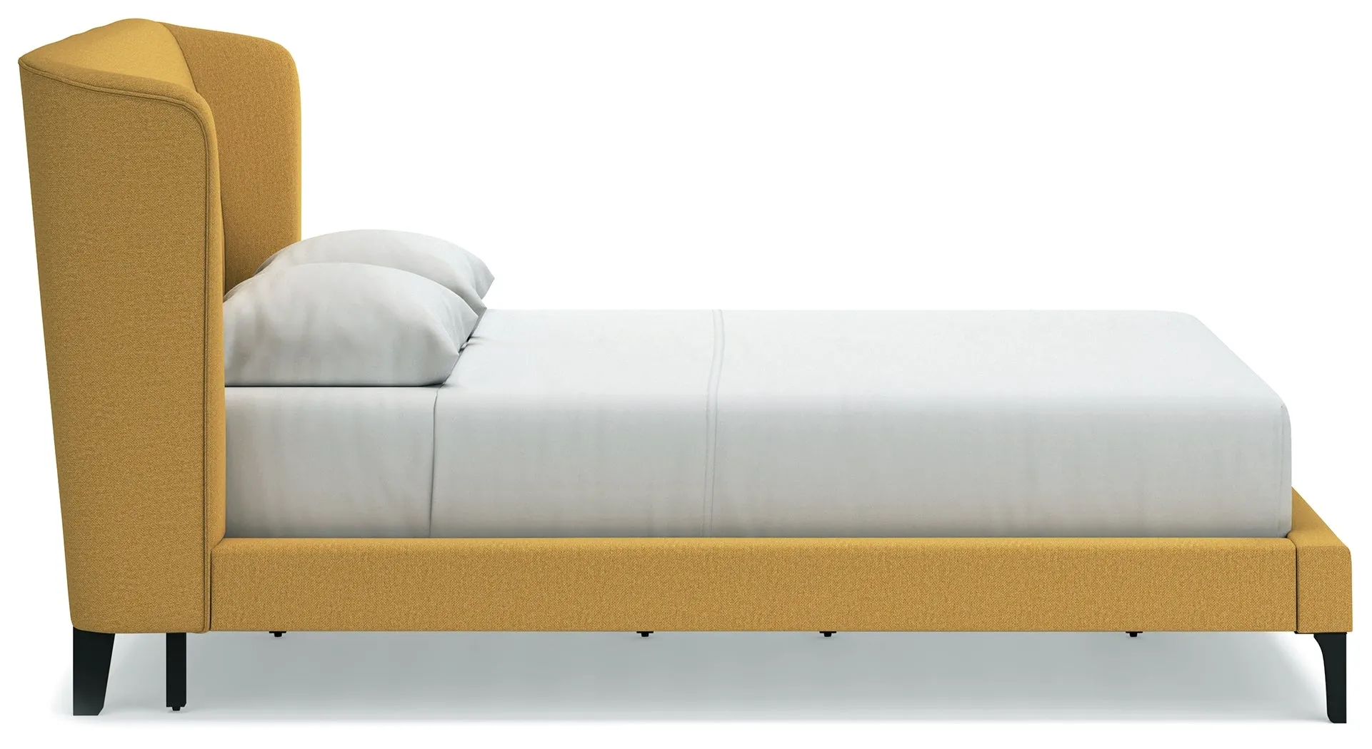 Maloken Queen Upholstered Bed with Roll Slats