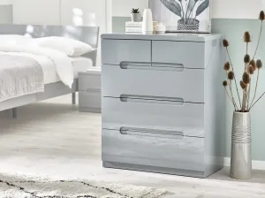 Manhattan 3 2 Drawer Chest - Grey