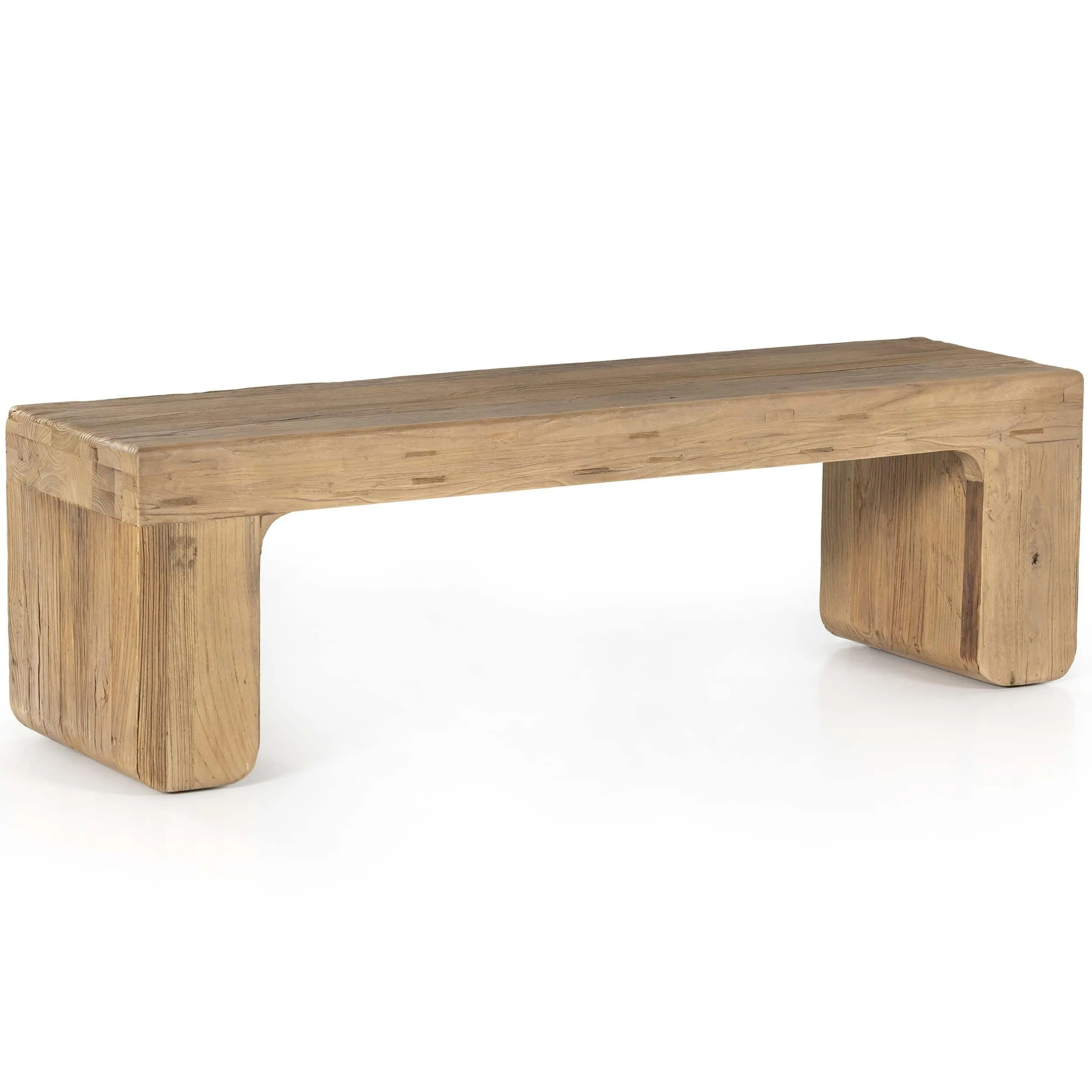 Merrick Accent Bench, Natural Elm