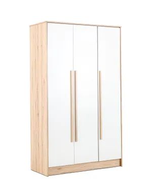 MW108 3 Door Robe – Sanremo Light And Snow White