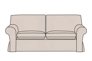 Newport | 3 Seater Extra Loose Cover | Miami Oatmeal