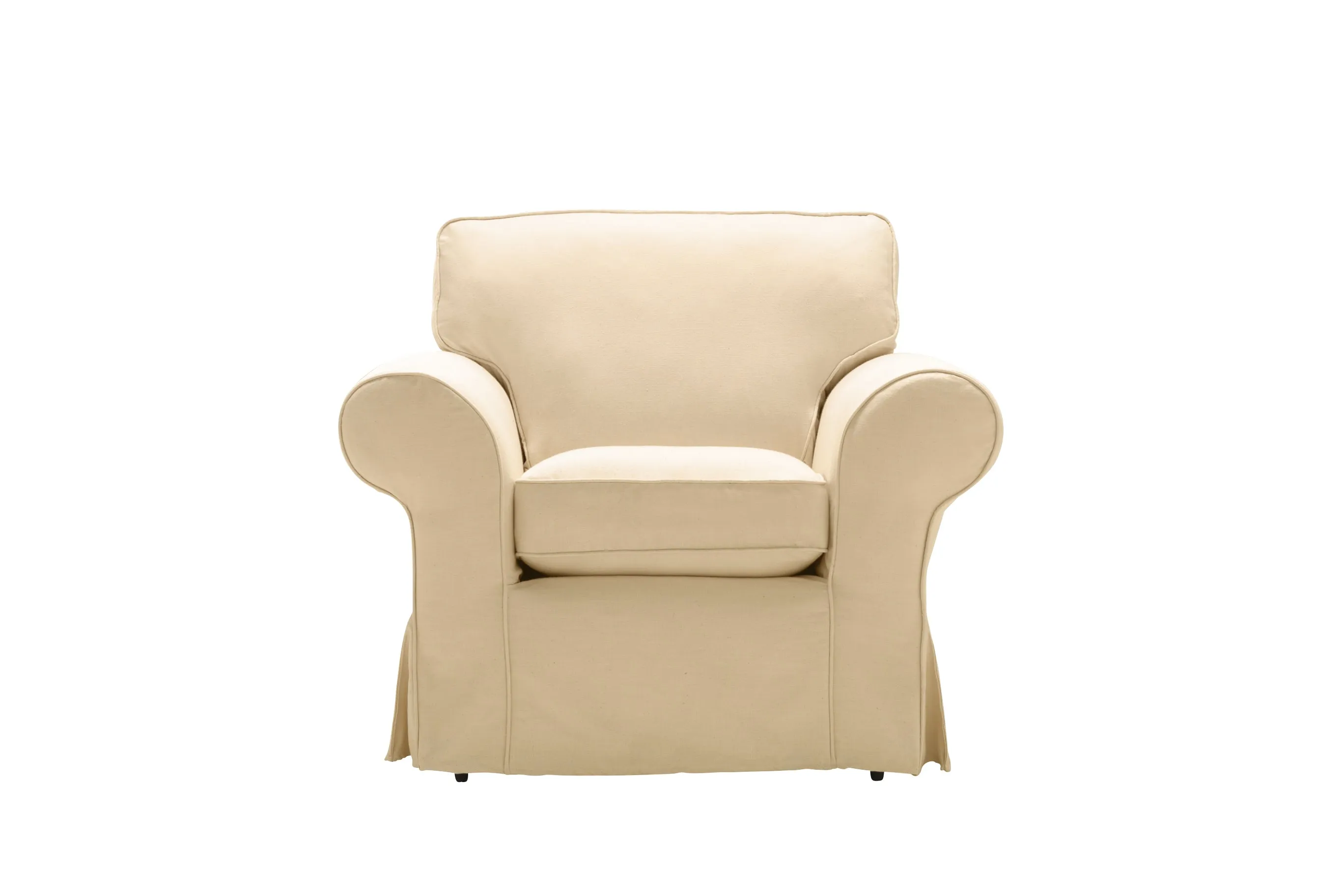 Newport | Armchair Extra Loose Cover | Capri Natural