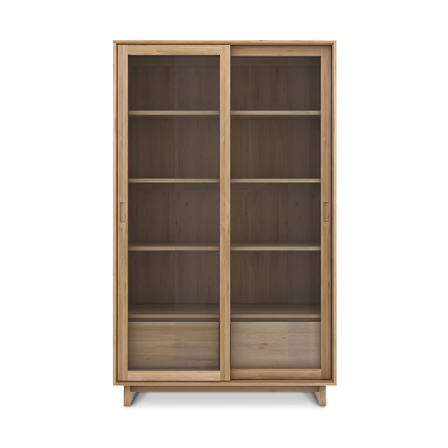 Oak Wave Storage Cupboard