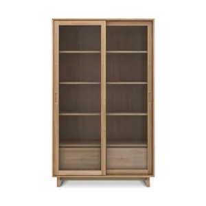 Oak Wave Storage Cupboard