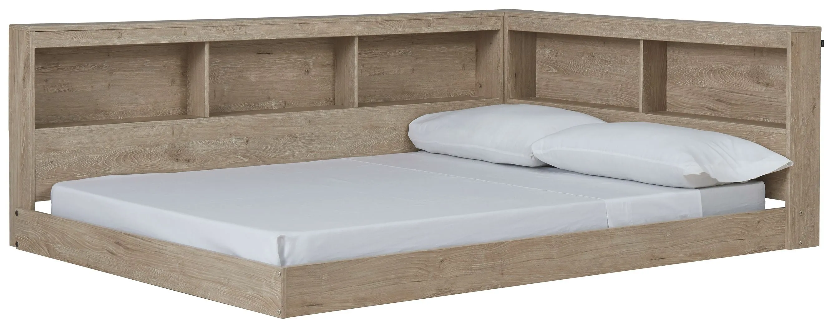 Oliah - Bookcase Storage Bed